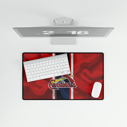 St. Louis Cardinals Wavy flag look MLB Baseball High Definition Desk Mat mousepad