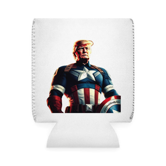 Captain Trump Can Coozie Sleeve 2-seitig