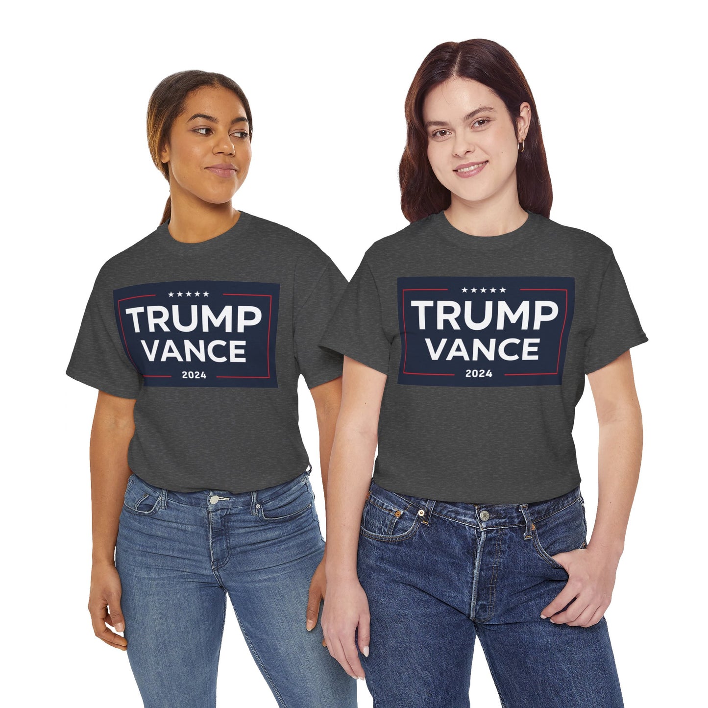 Trump Vance 24 MAGA Unisex Heavy Cotton Tee