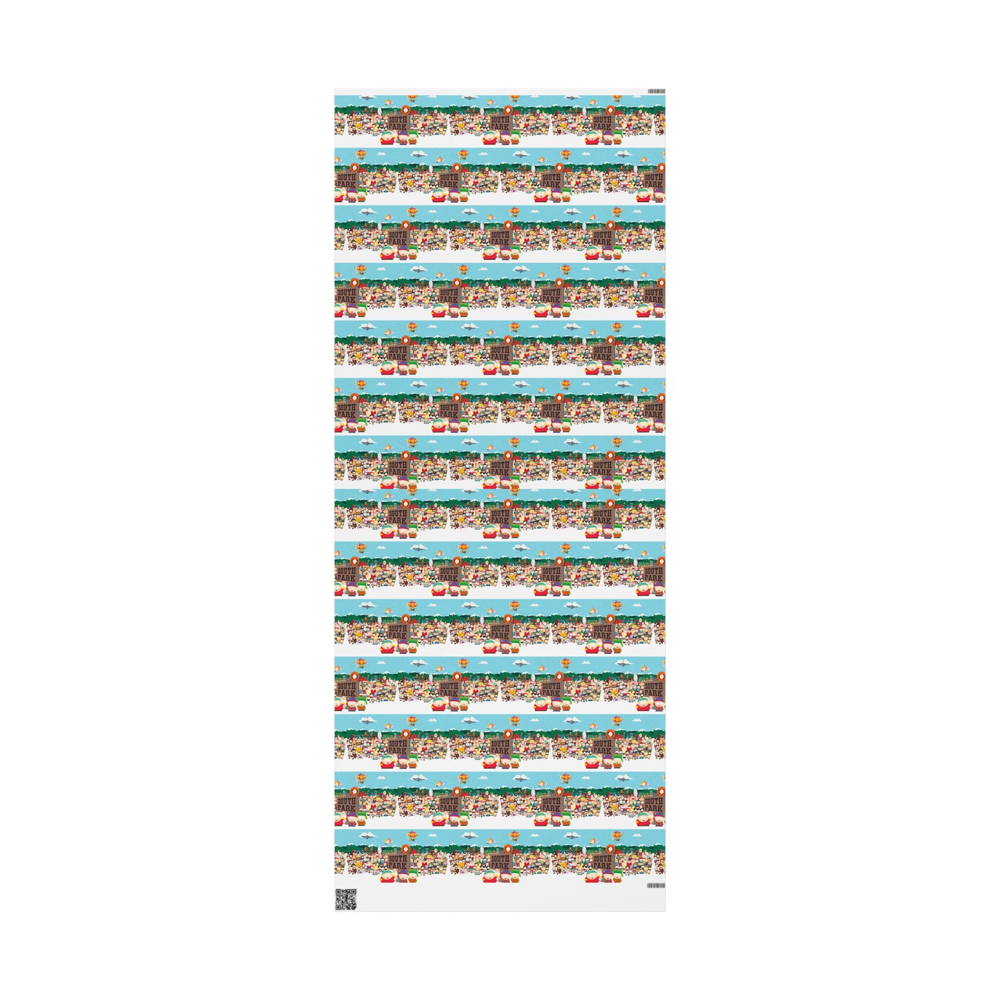 South Park Full cast Cartoon Comedy Birthday Gift Wrapping Paper Holiday