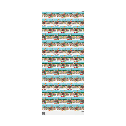 South Park Full cast Cartoon Comedy Birthday Gift Wrapping Paper Holiday