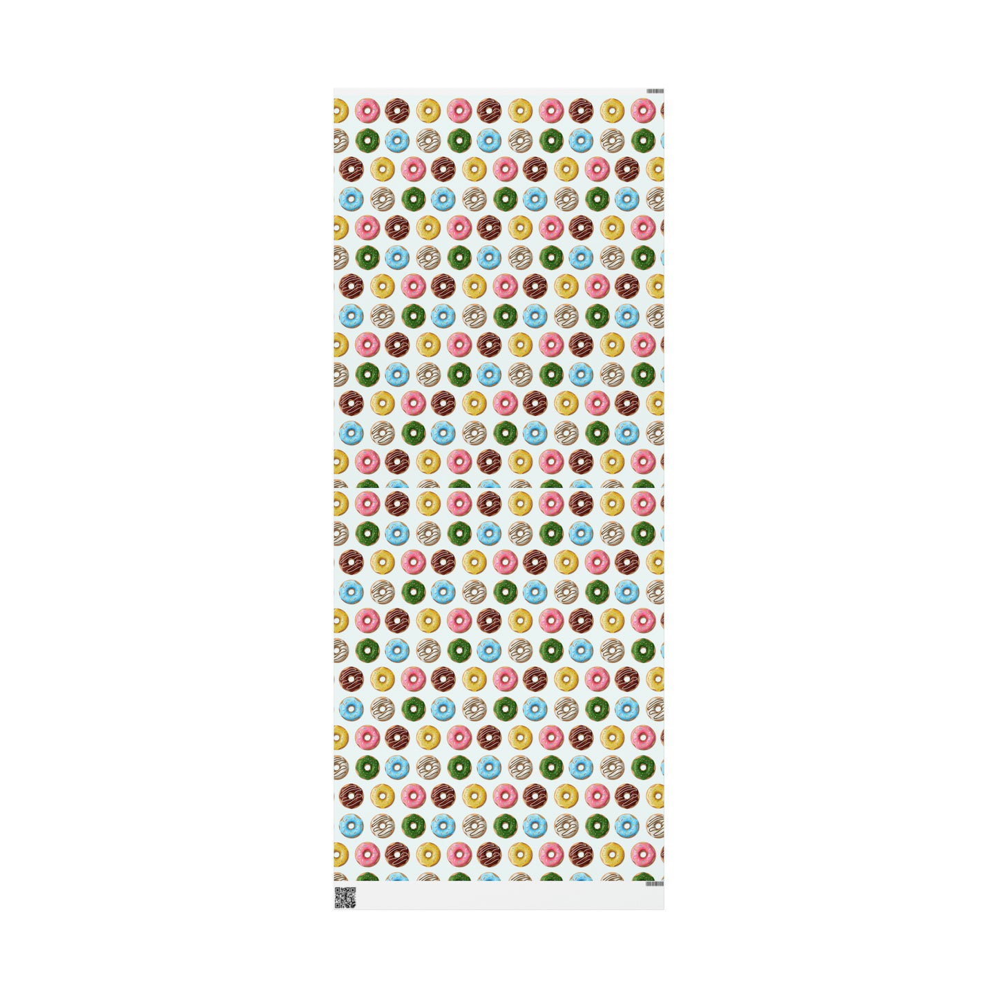 Donut Variety High Definition Happy Birthday Gift Present Holiday Wrapping Paper