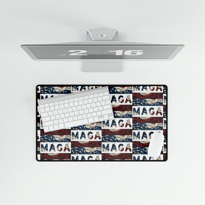 MAGA Red White and Blue Flag American Desk Mats