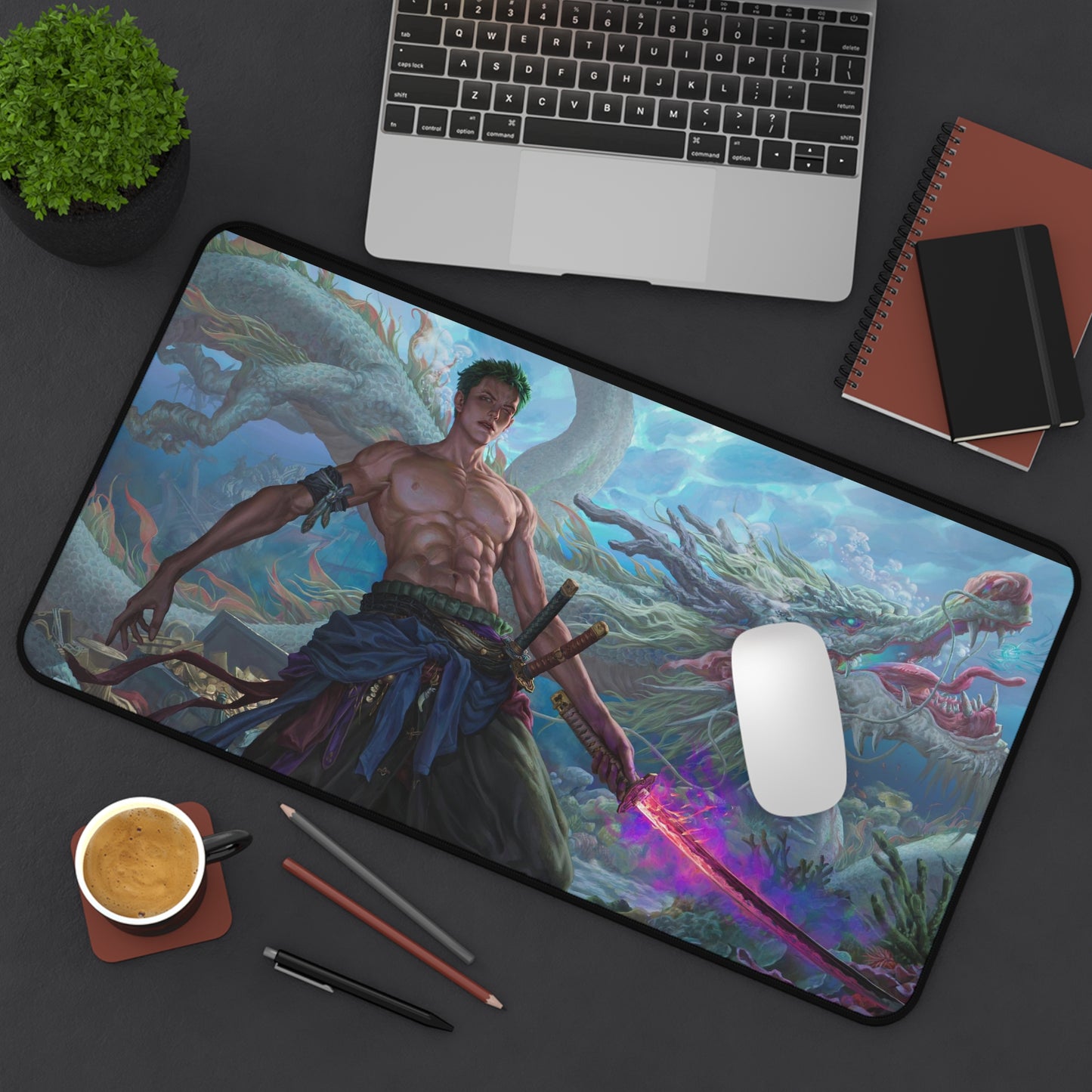 Roronoa Zoro One Anime Piece Cartoon High Definition PC Desk Mat