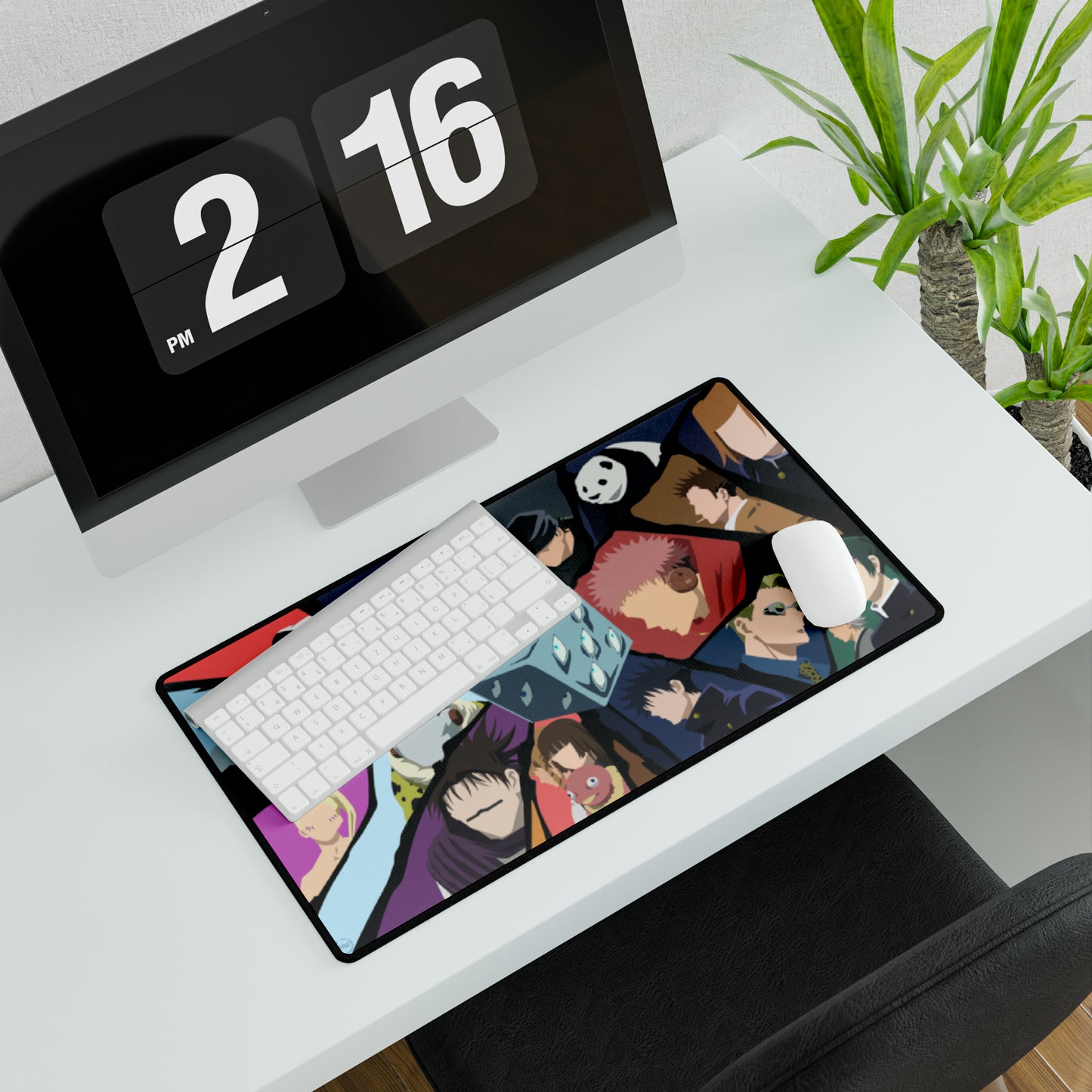 Jujutsu Kaisen Anime Yuji Cartoon High Definition PC Desk Mat Mousepad