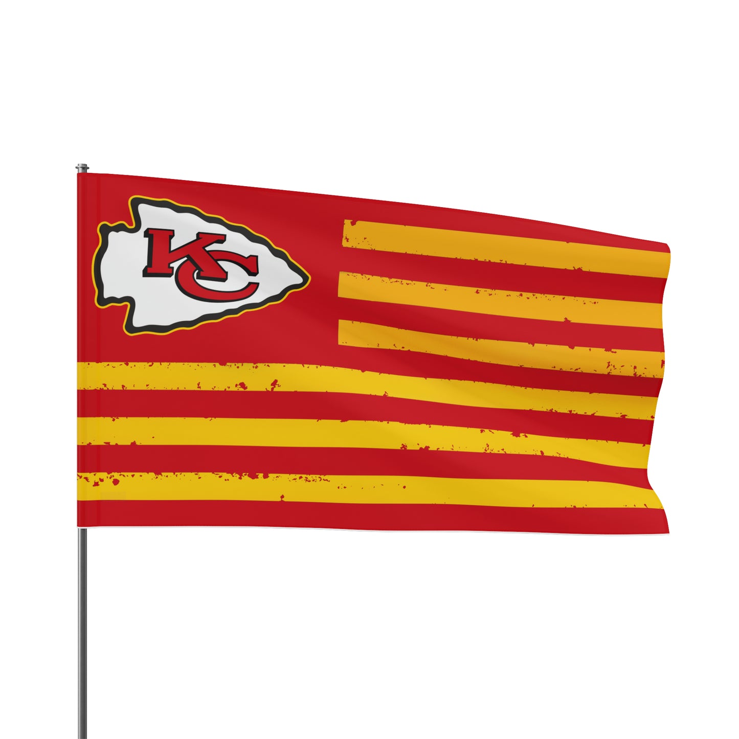 Kansas City Chiefs World Champions High Definition Print Flag Football