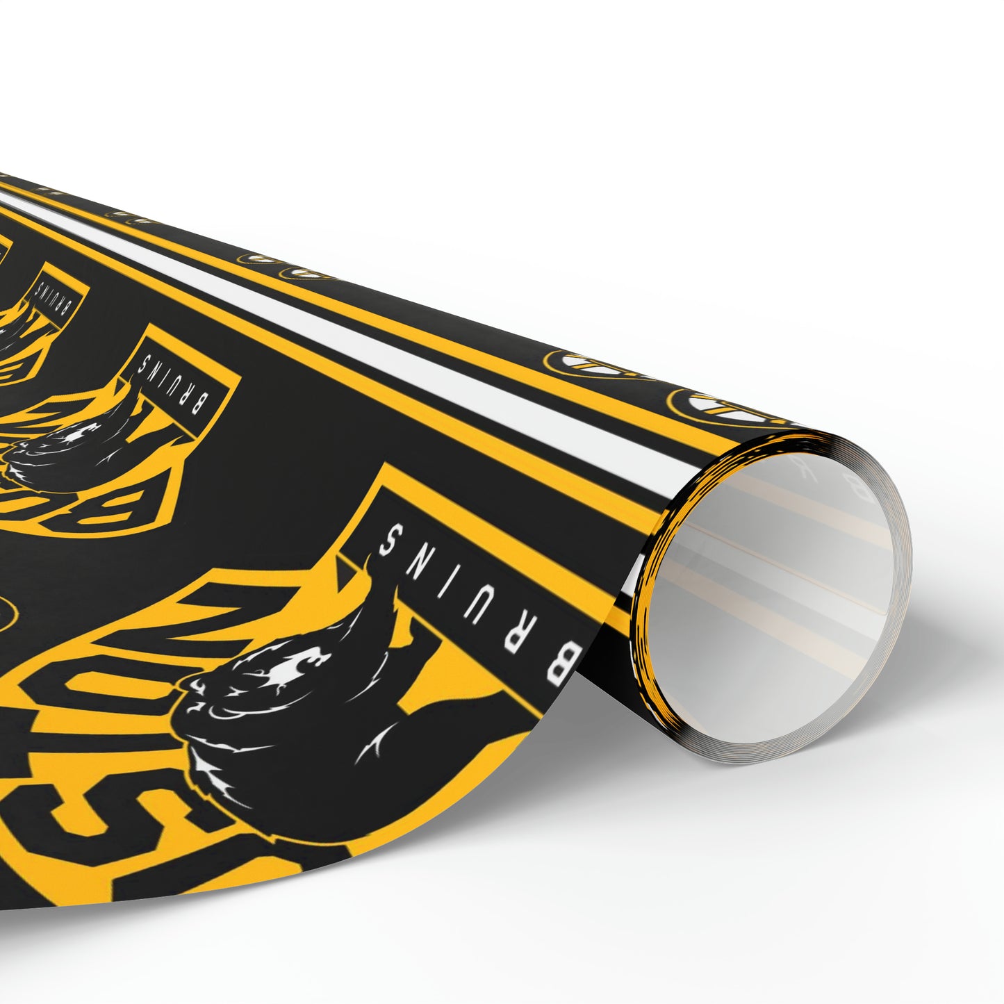 Boston Bruins NHL Hockey Birthday Gift Wrapping Papers Holiday Sports