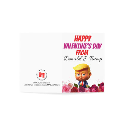 Happy Valentine's Day From Donald J. Trump MAGA Greeting Card