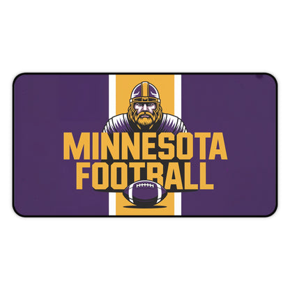 Minnesota Football High Definition Print Non Slip Desk Mat Office Home Mouse Pad Sports Fan Gift Ultra Smooth Surface Rubber Backing