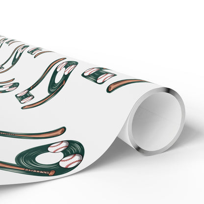 67 Baseball Wrapping Papers - Christmas Santa Cartoon Funny Meme, Gift Wrap, Theme, Holiday Gift Present