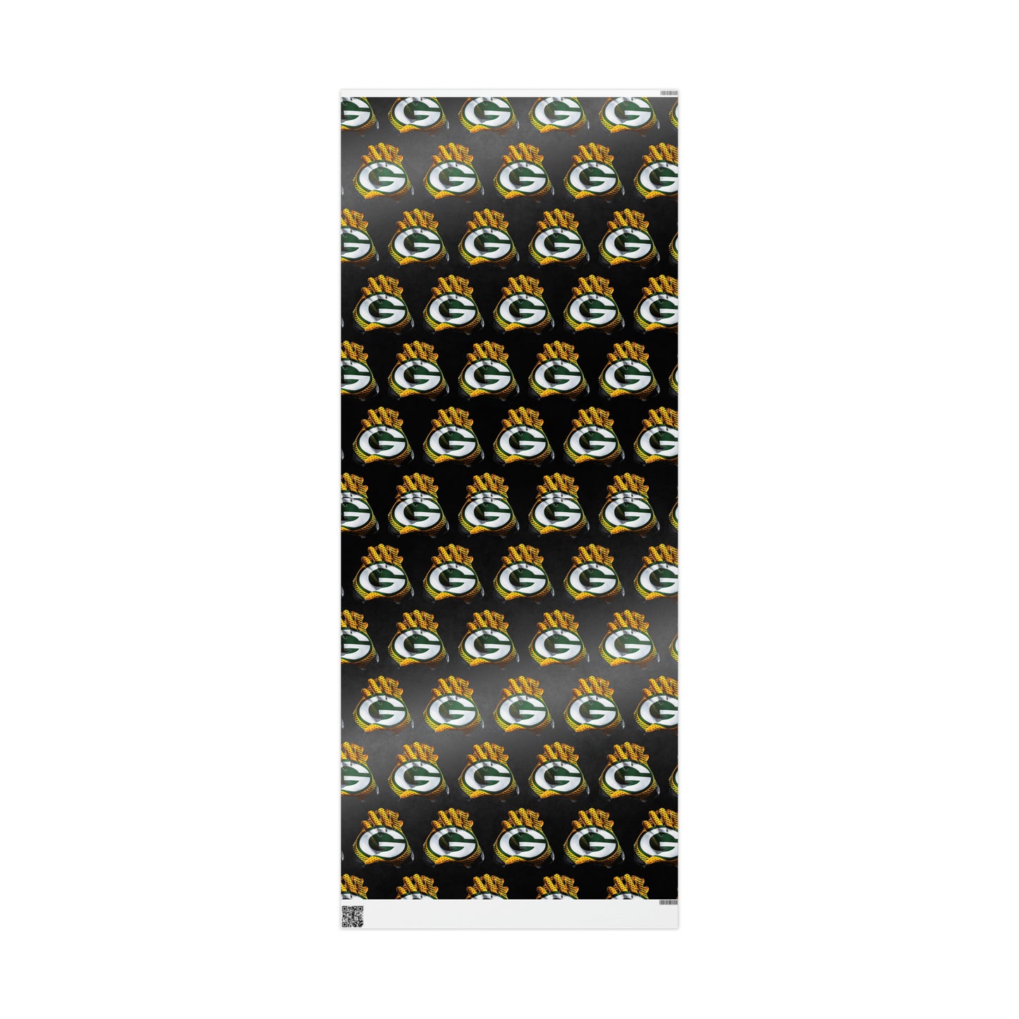 Green Bay Packers Gloves Birthday Gift Wrapping Paper football Holiday