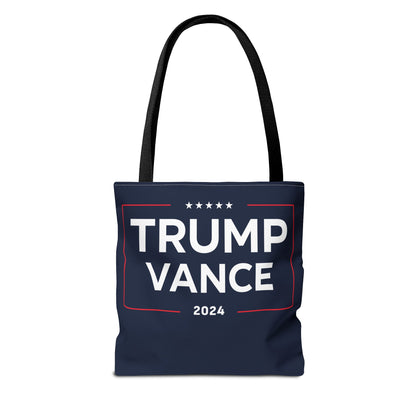 Trump Vance 24 MAGA Rally Durable Heavy Duty Tote Bag