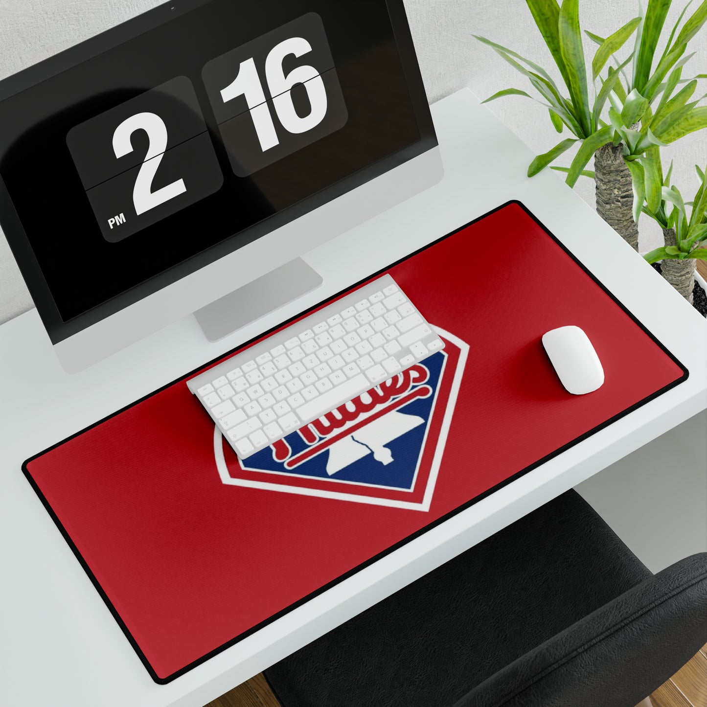 Philadelphia Phillies Logo MLB Baseball High Definition Print Schreibtischunterlage Mousepad