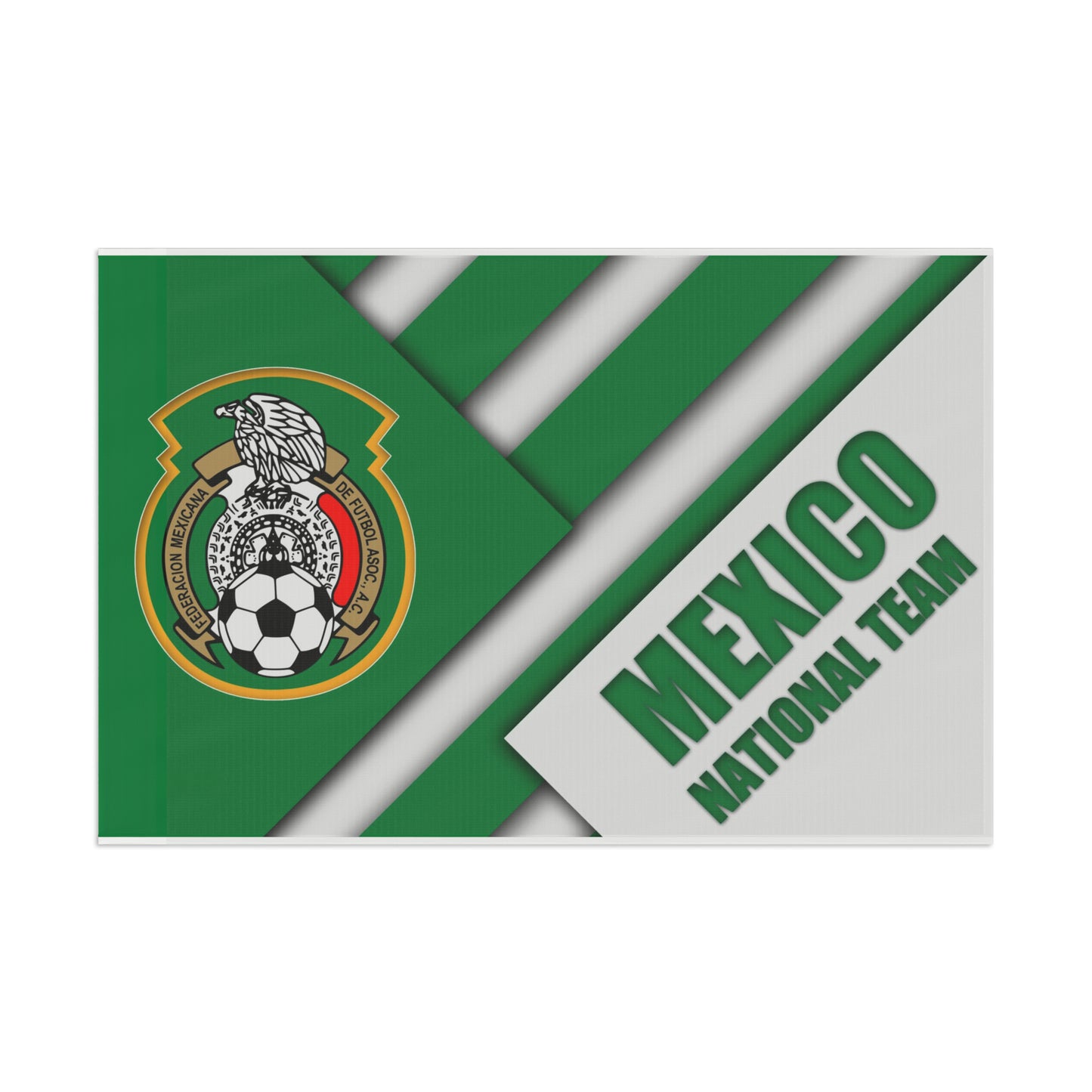 Mexico National Team World Cup FIFA High Definition Print Flag Soccer