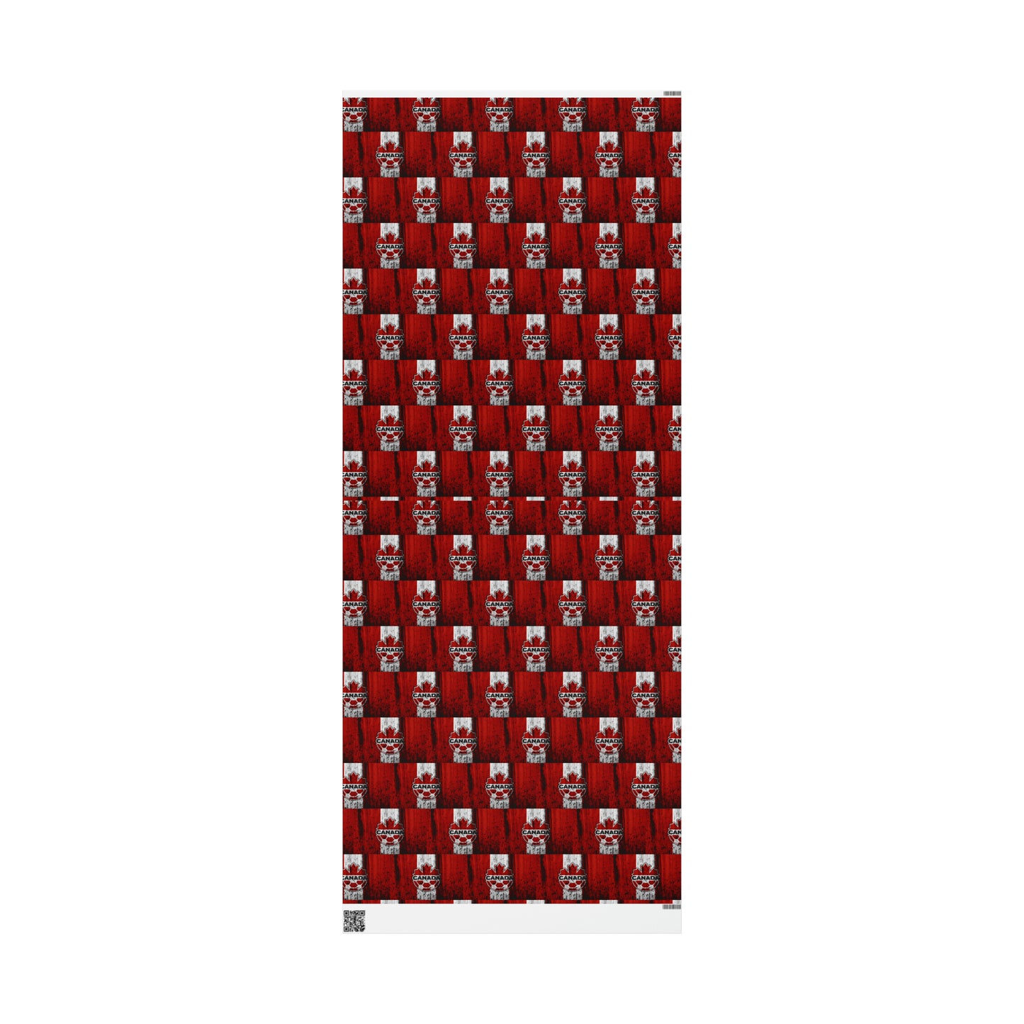 Canada National Team Futbol Flag Birthday Gift Wrapping Paper football soccer Holiday