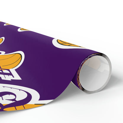 Los Angeles Lakers Logo Birthday Gift Wrapping Paper Basketball Holiday