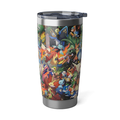 Pokemon Alle Charaktere Anime Cartoon Edelstahl Vagabond 20oz Tumbler