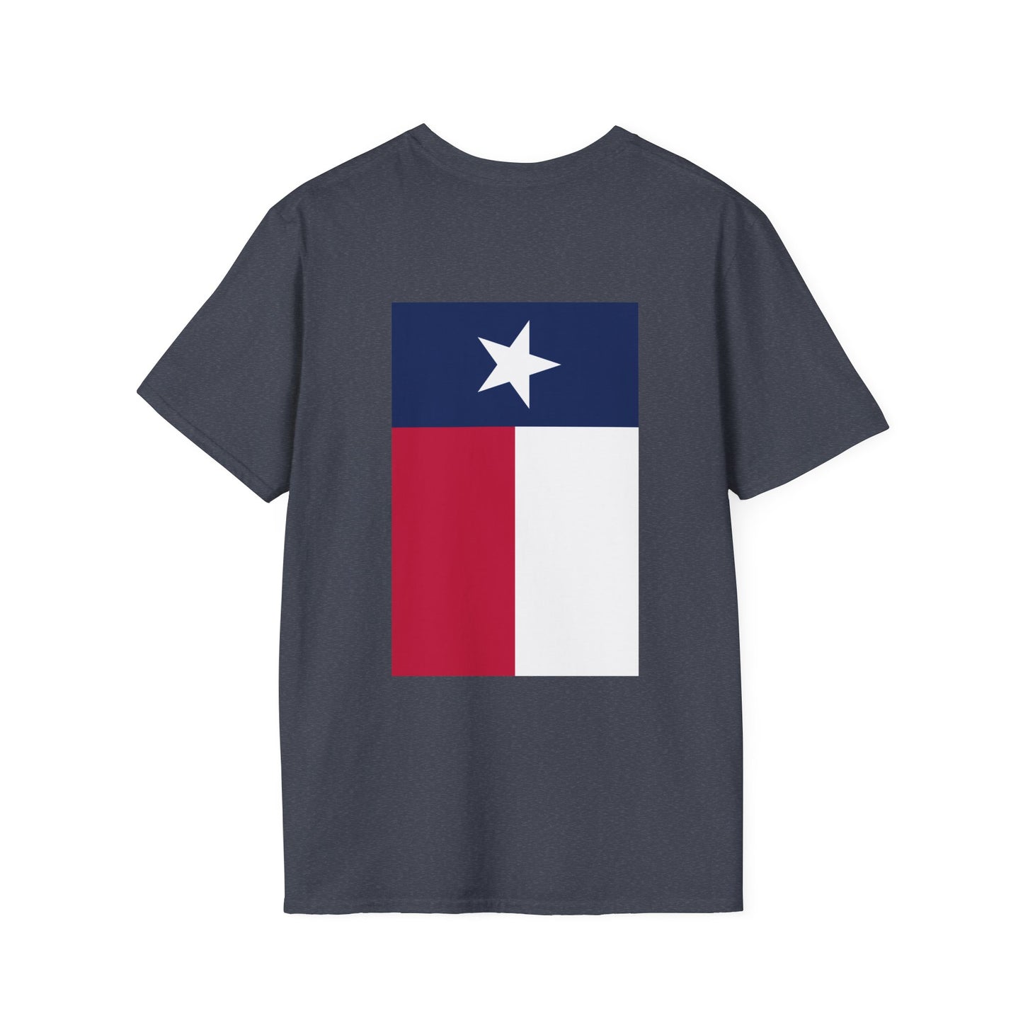 We Stand With Texas Flag Trump 2024 Unisex Softstyle T-Shirt MAGA