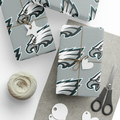 Philadelphia Eagles NFL Football Birthday Gift Wrapping Paper Holiday