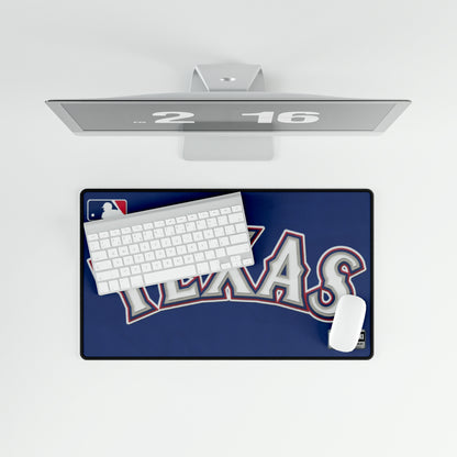 Texas Rangers Jersey look MLB Baseball High Definition Desk Mat Mousepad