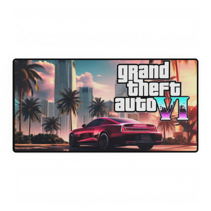 GTA 6 High Definition PC PS Video Game Desk Mat Mousepad