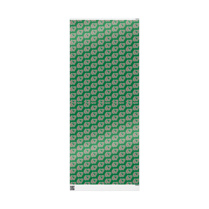 67 Candy Cane Green Merry Christmas meme Wrapping Papers - Santa Cartoon Funny Gift Wrap, Holiday Present, Six Seven