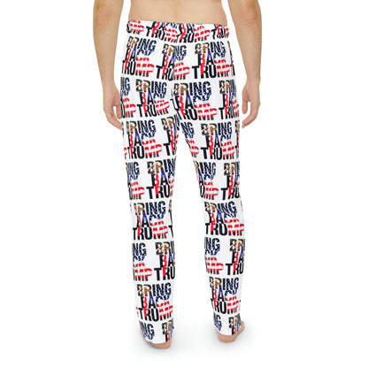 Bring Back Trump Men's Polyester Lounge Comfy Pajama Pants