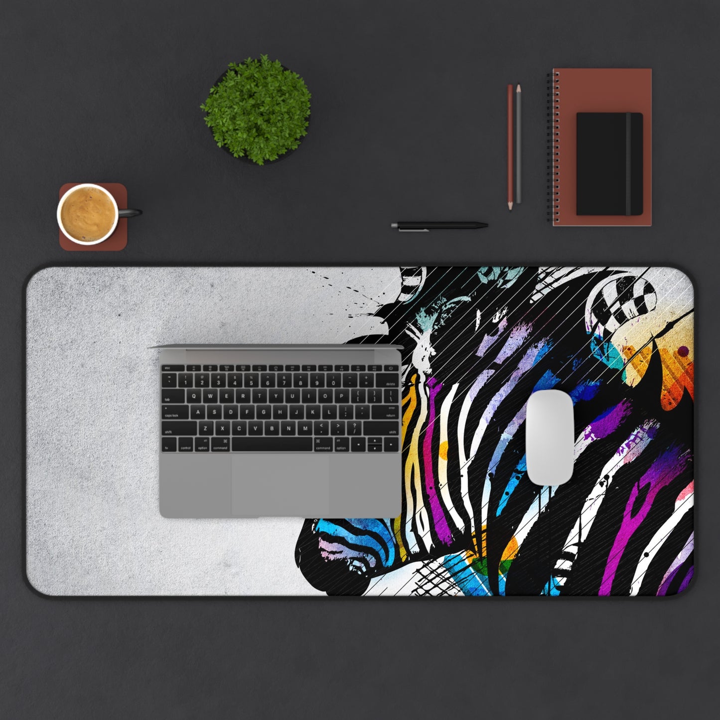 Tie-dye Zebra High Definition Game Home Video Game PC PS Desk Mat Mousepad
