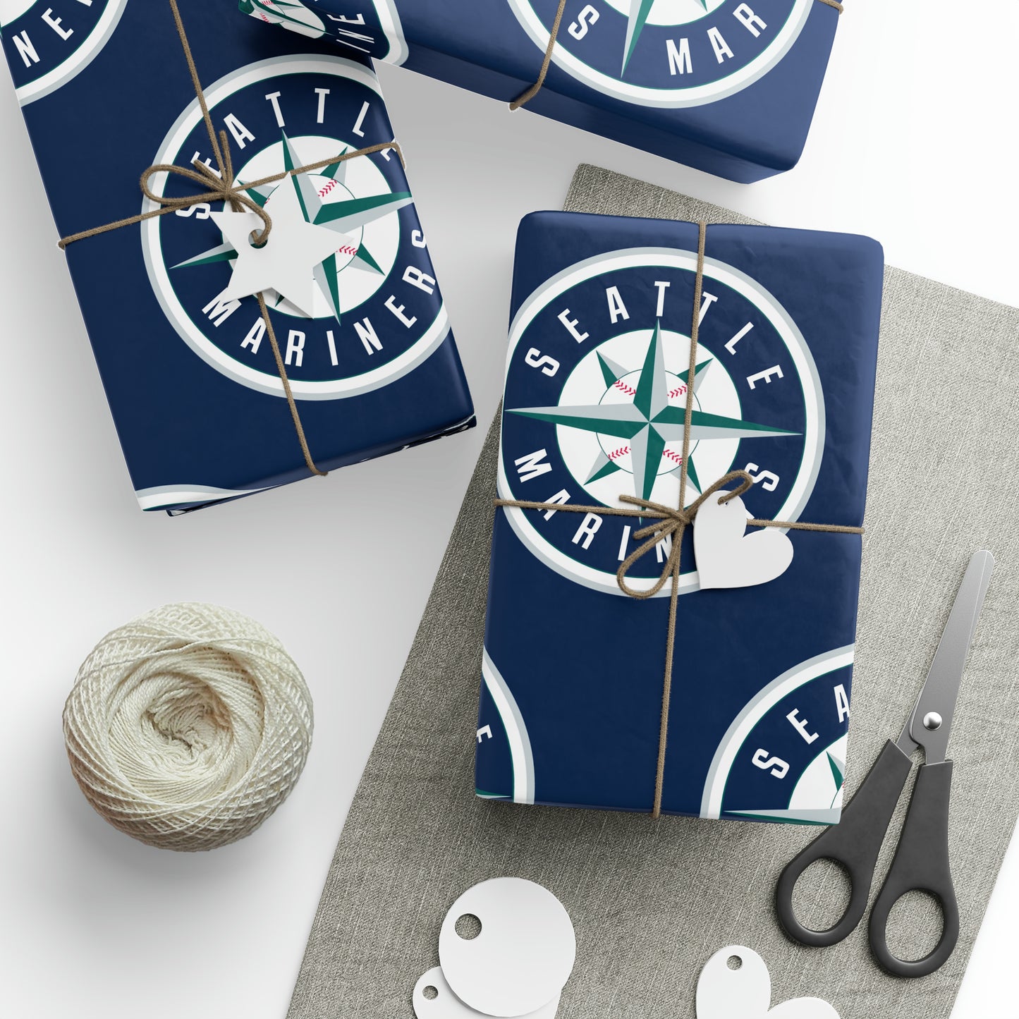 Seattle Mariners Baseball MLB Geburtstagsgeschenkpapier Urlaub