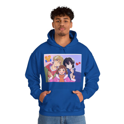 Buddy Daddies Anime Cartoon Unisex Heavy Blend Kapuzenpullover