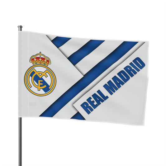 Real Madrid Futbol soccer World Champions High Definition Print Flag