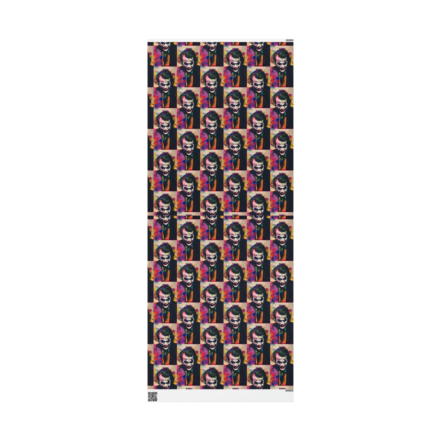 Joker Dark Knight Ledger holiday present Birthday Present Gift Wrapping Papers