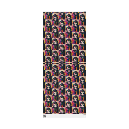 Joker Dark Knight Ledger holiday present Birthday Present Gift Wrapping Papers