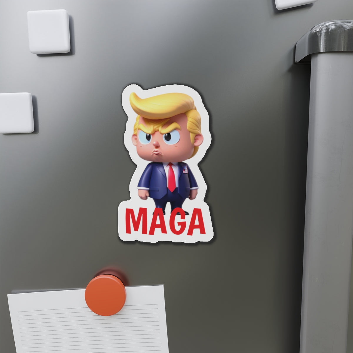 Little Trump MAGA America Style 1 gestanzter Magnet