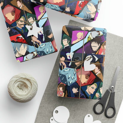 Jujutsu Kaisen Anime Cartoon Birthday Gift Wrapping Papers