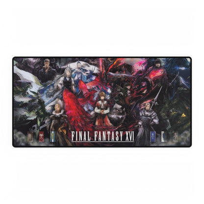 Final Fantasy XVI Characters High Definition Online PC PS Video Game Desk Mat Mousepad