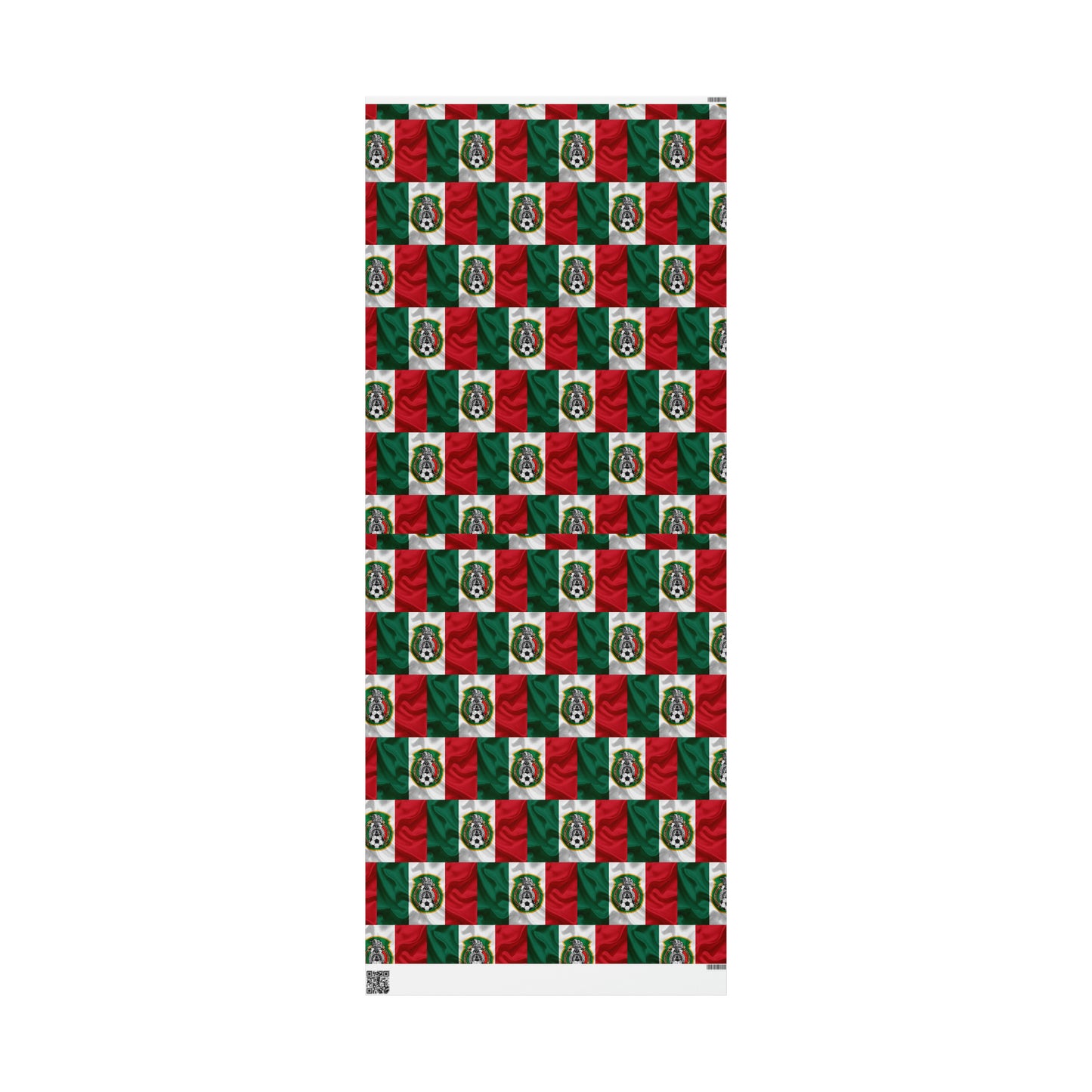 Mexico National Team Futbol Flag Birthday Gift Wrapping Paper football soccer Holiday