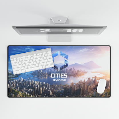 Cities Skylines 2 High Definition Online PC PS Large Video Game Desk Mat Mousepad