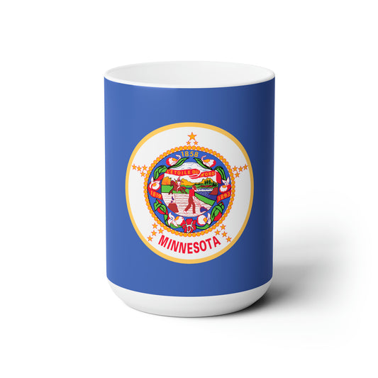 MINNESOTA Don't Change our Flag Ceramic Jumbo Coffee Mug 15oz