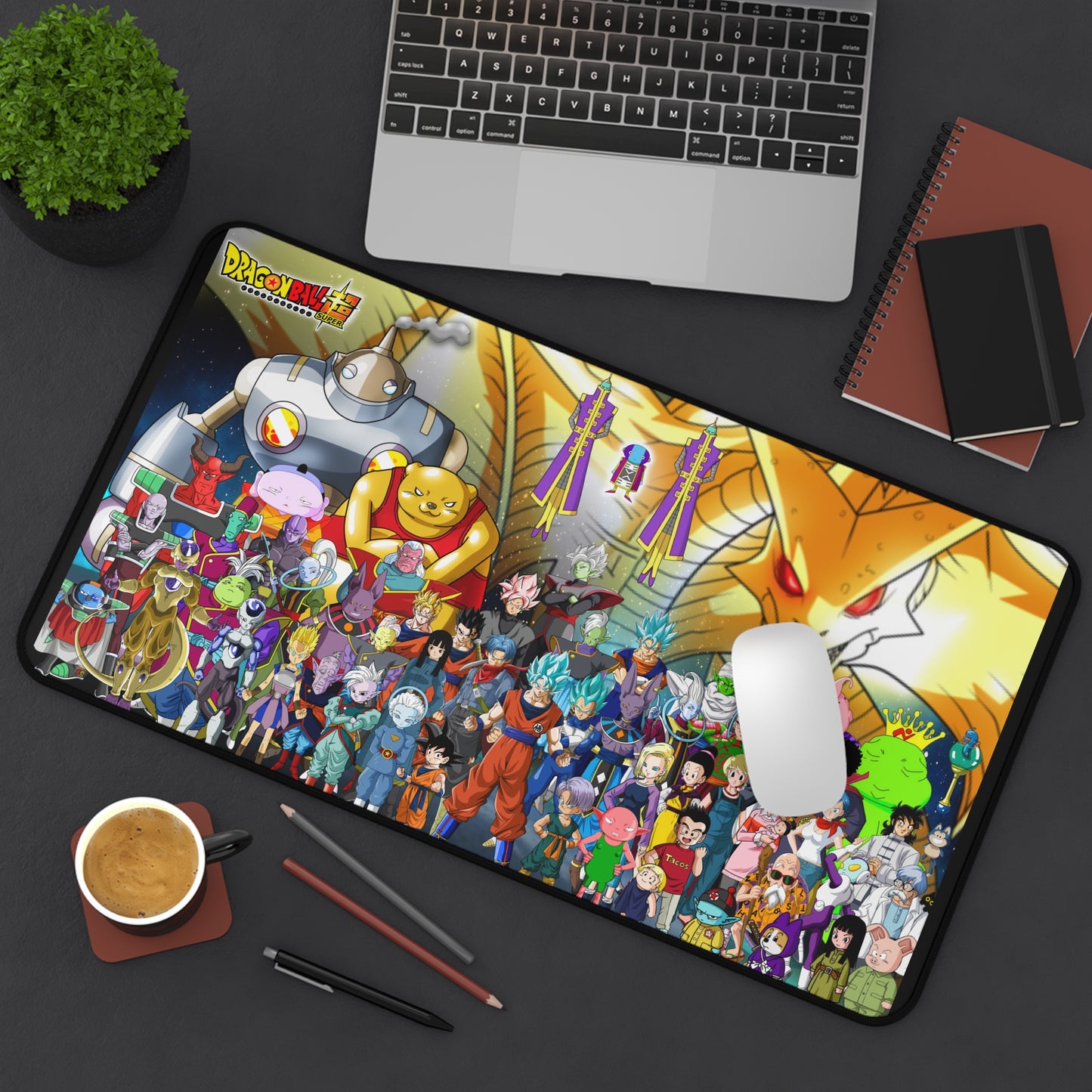 Dragon Ball Z Super Anime Piece Cartoon High Definition PC Desk Mat