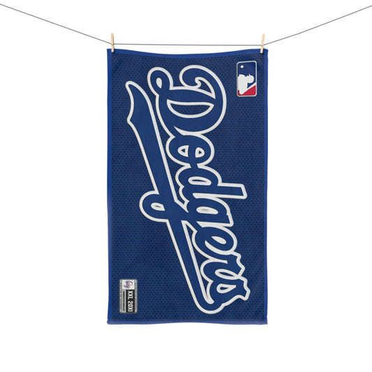 LA Dodgers MLB Baseball Kitchen Bathroom Soft Hand Towel