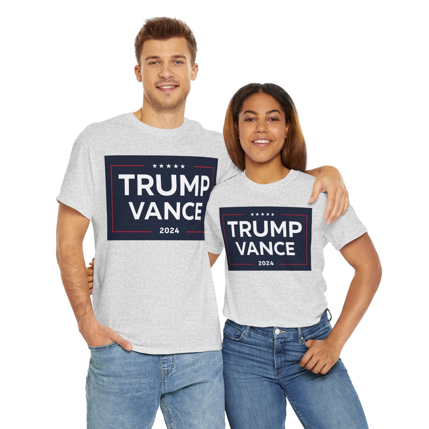 Trump Vance 24 MAGA Unisex Heavy Cotton Tee