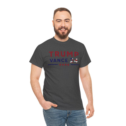 Trump Vance 24 MAGA Unisex Heavy Cotton Tee