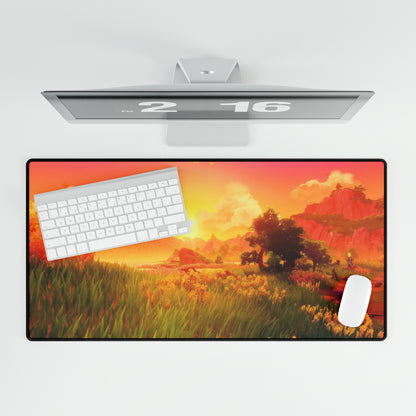 Genshin Impact Sunset Furina Aether Paimon Neuvillette High Definition PC PS Video Game Desk Mat