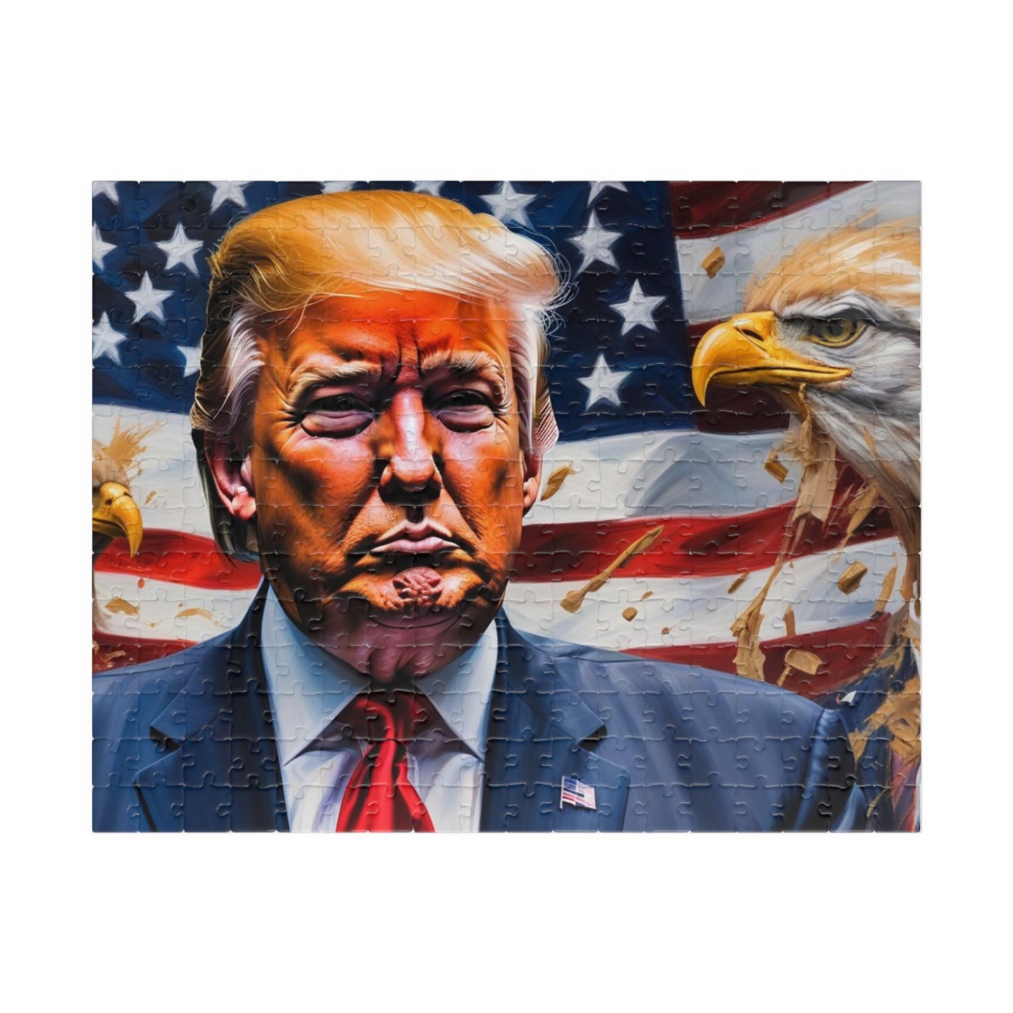 Donald Trump American Eagle Puzzle (110 or 252 piece)