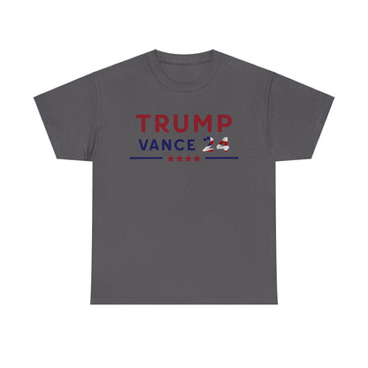 Trump Vance 24 MAGA Unisex Heavy Cotton Tee