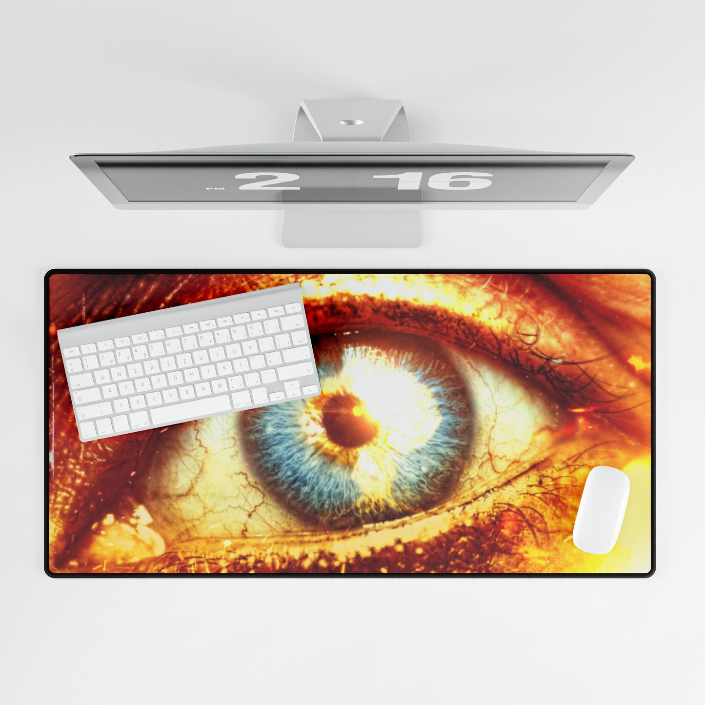 Oppenheimer Atomic Blast eye Movie High Definition PC PS Video Game Desk Mat Mousepad