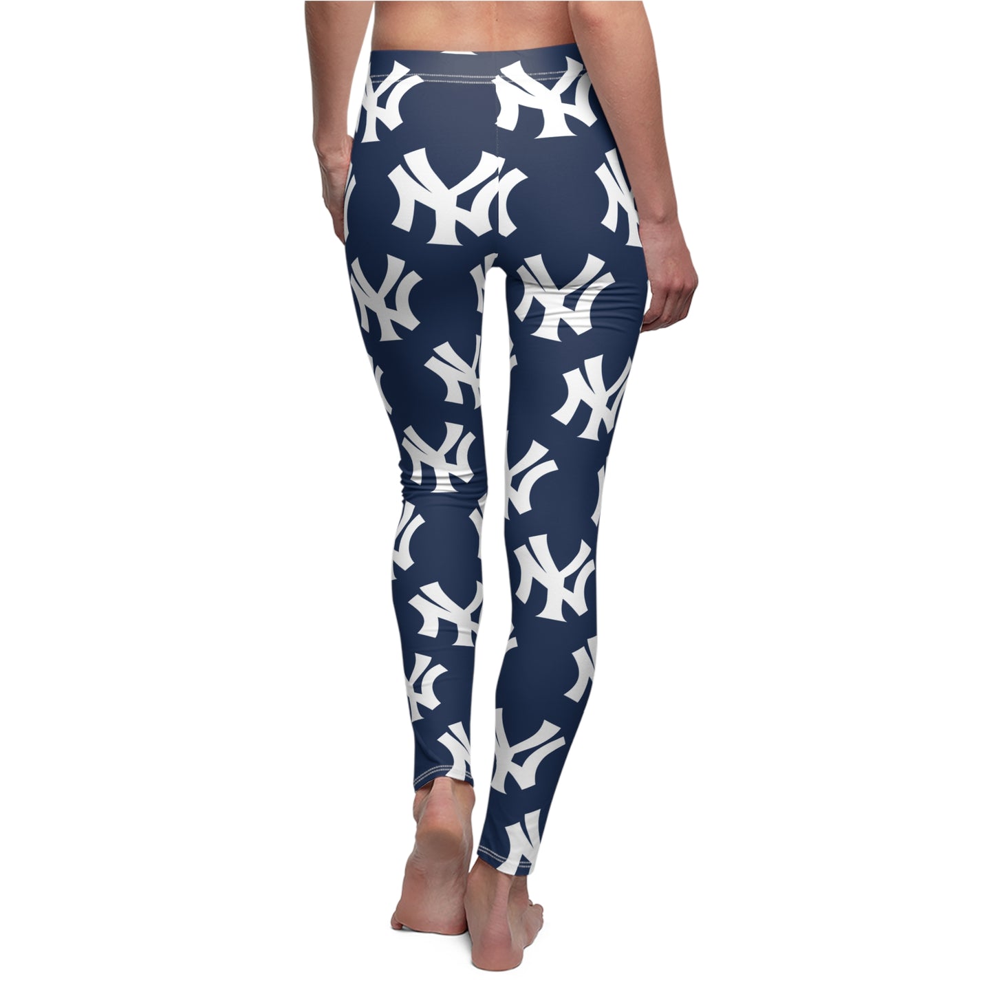 New York Yankees MLB Baseball Women's Casual Comfy Leggings