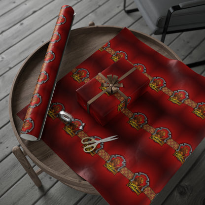 Gryffindor Hogwarts Houses Potter holiday present Birthday Gift Wrapping Papers