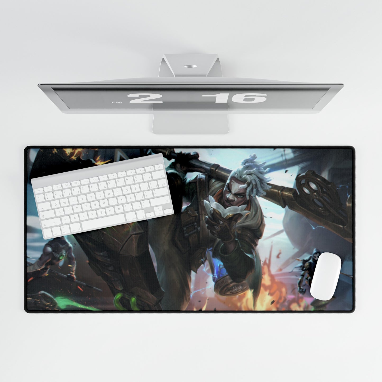 Ekko League of Legends High Definition Online PC PS Large Video Game Desk Mat Mousepad